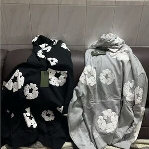 Denim Tears Gray Hoodie